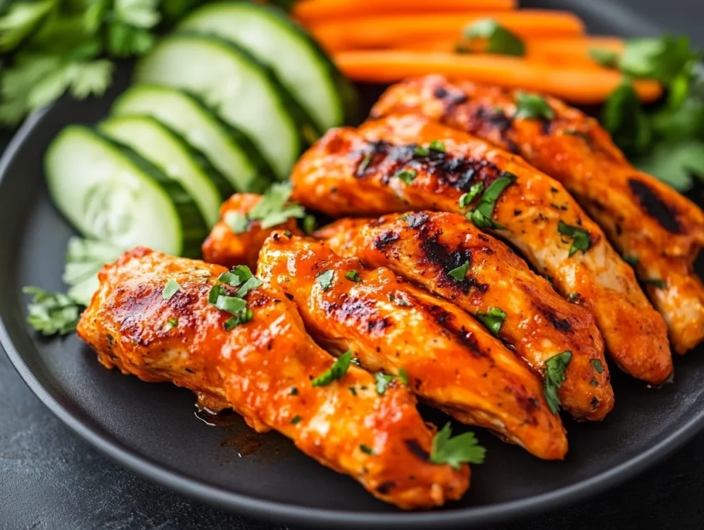 Healthy Buffalo Chicken Recipe | Easy, Low-Calorie & High-Protein Meal